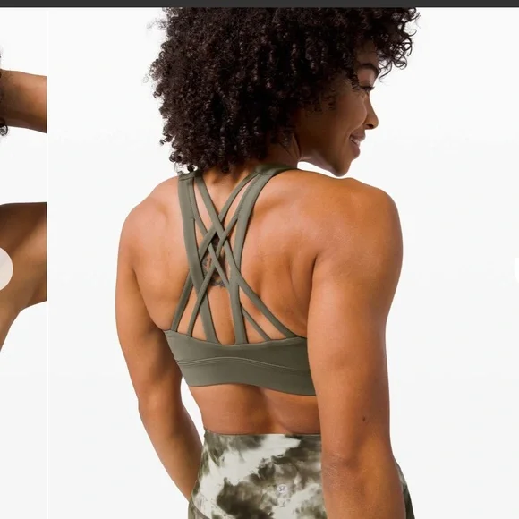 Lululemon Free To Be Elevated Bra *Light Support, DD/E Cup
Army Green - Picture 2 of 6
